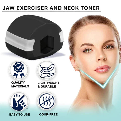 Jaw Fit 360 (Define Your Jawline)- Jaw, Face, and Neck Exerciser