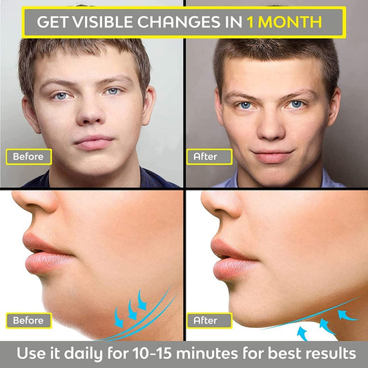 Jaw Fit 360 (Define Your Jawline)- Jaw, Face, and Neck Exerciser
